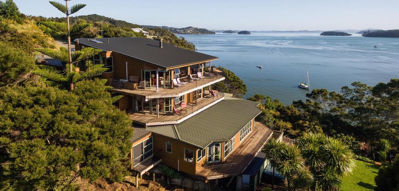 Cliff Edge By The Sea Villa Paihia Eksteriør billede